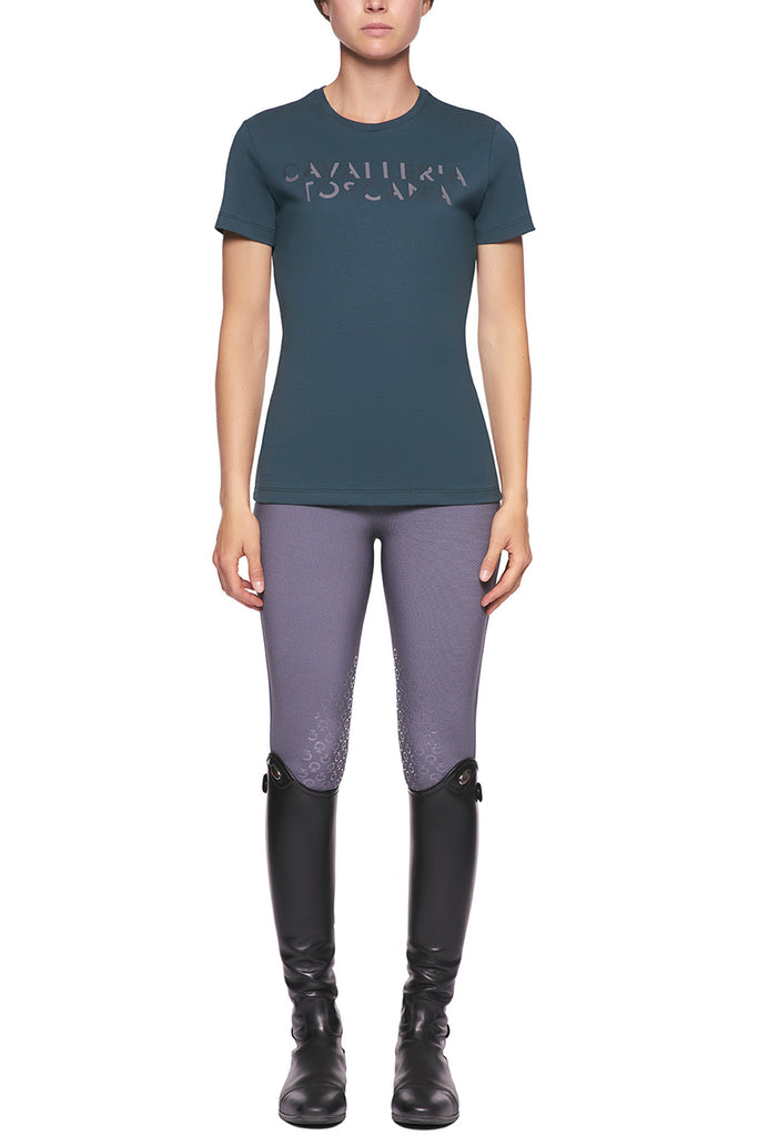 Cavalleria Toscana Women's Embossed T-Shirt