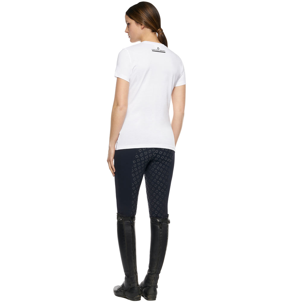 Cavalleria Toscana - Mini CT Flock Cotton T-Shirt