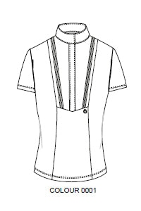 Cavalleria Toscana Women's Hunter Short Sleeve Shirt