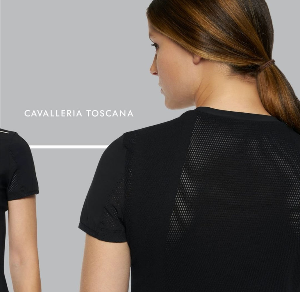 Cavalleria Toscana Women's R-EVO Tech Knit T-Shirt