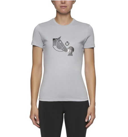 Cavalleria Toscana - Mini CT Flock Cotton T-Shirt